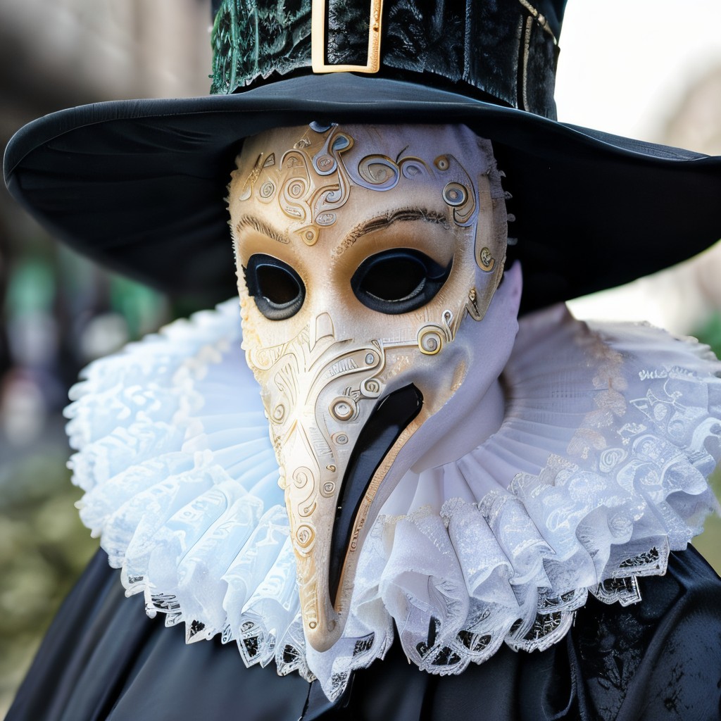 00212-3482242383-masterpiece, best quality, intricate photo, female pestdoctor wearing full face pest mask with long pointed nose, dressed in car.jpg